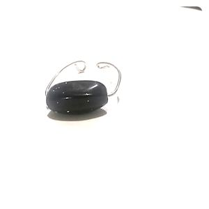 Simple black onyx ring